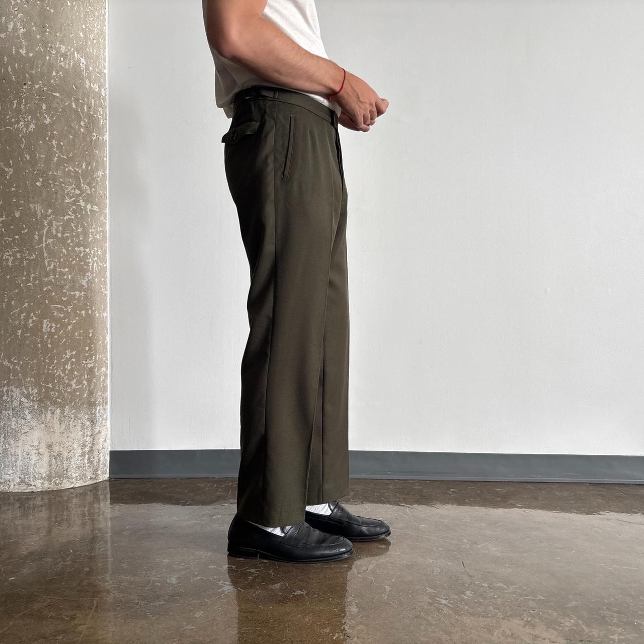 SLOVAK ARMY OLIVE DRAB TAILORED TROUSERS