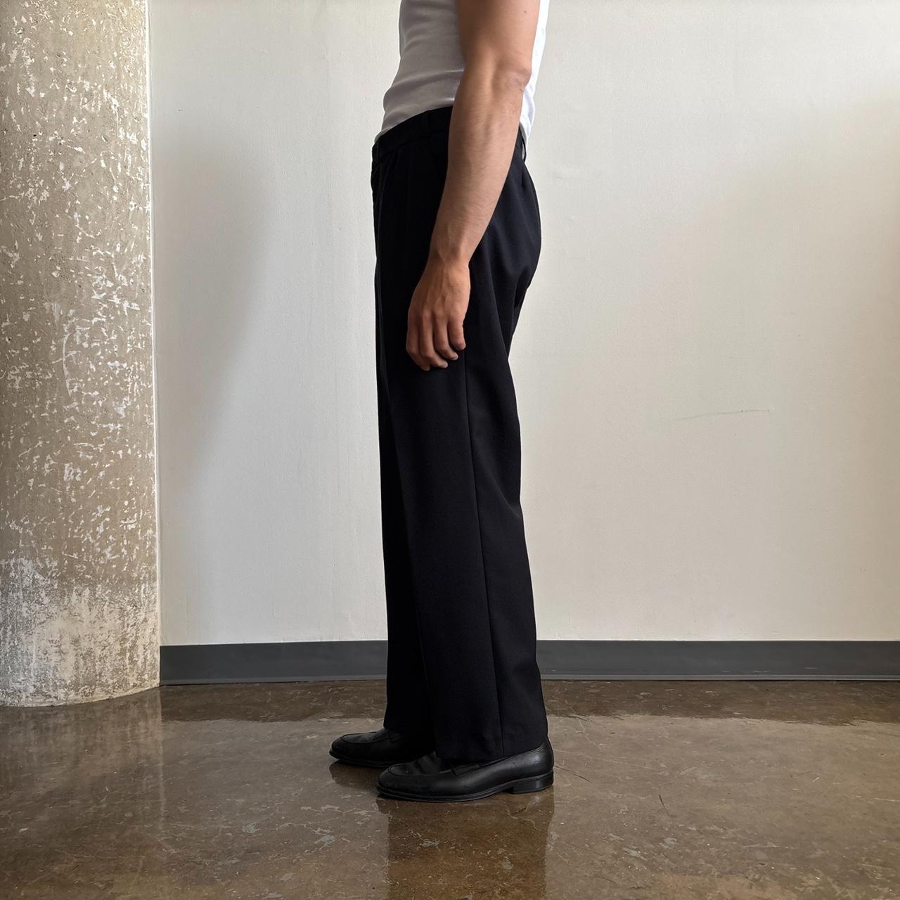 BERLIN MIDNIGHT BLUE PLEATED TROUSERS