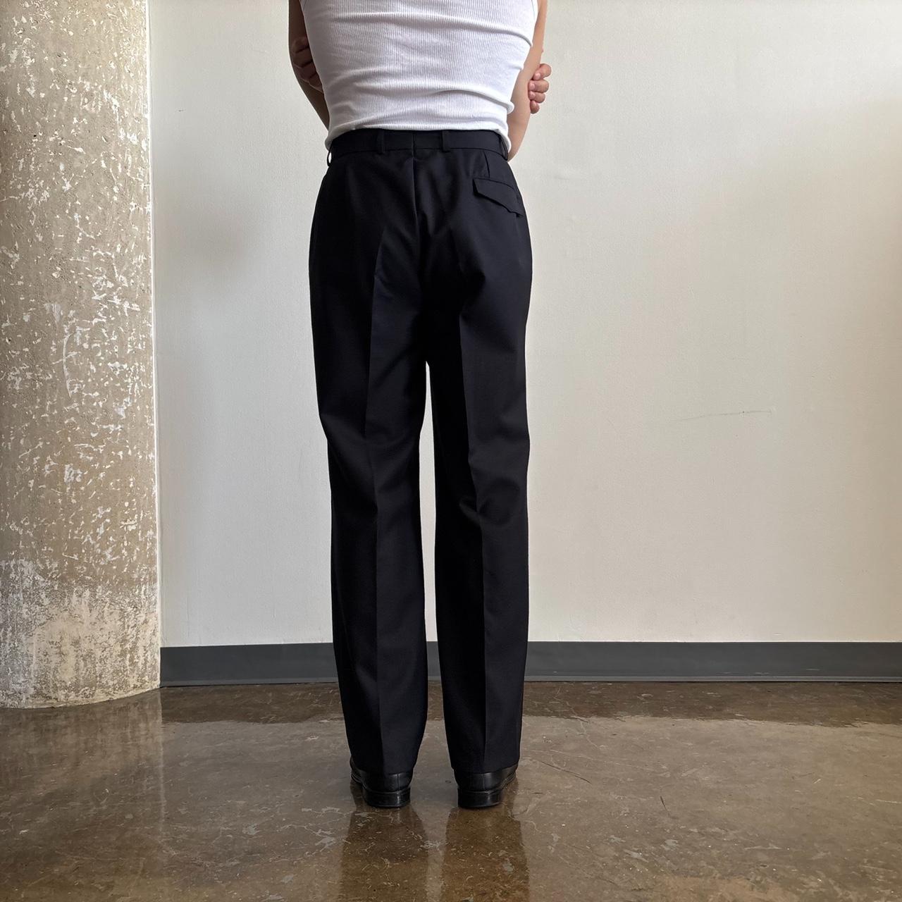BERLIN MIDNIGHT BLUE PLEATED TROUSERS