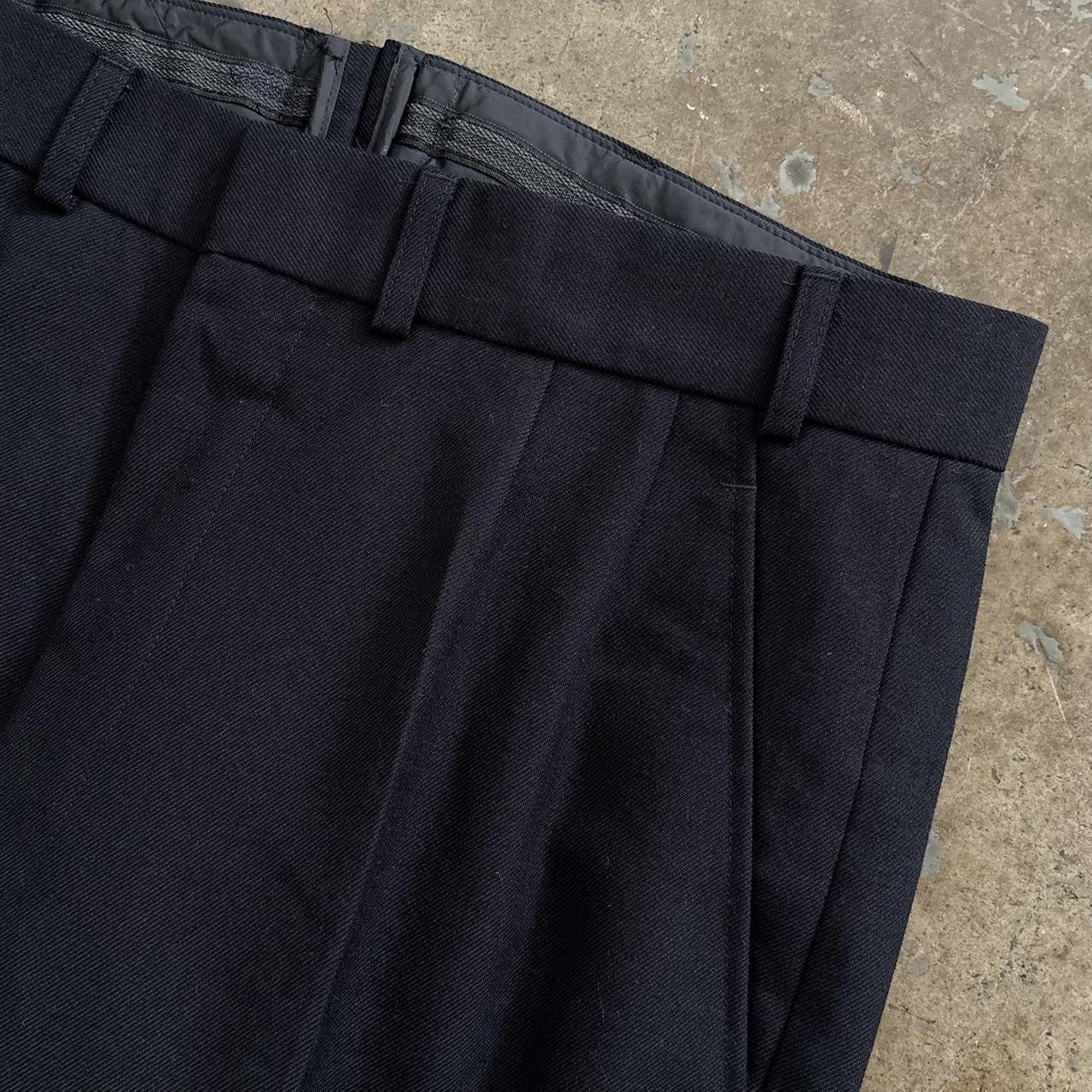 BERLIN MIDNIGHT BLUE PLEATED TROUSERS